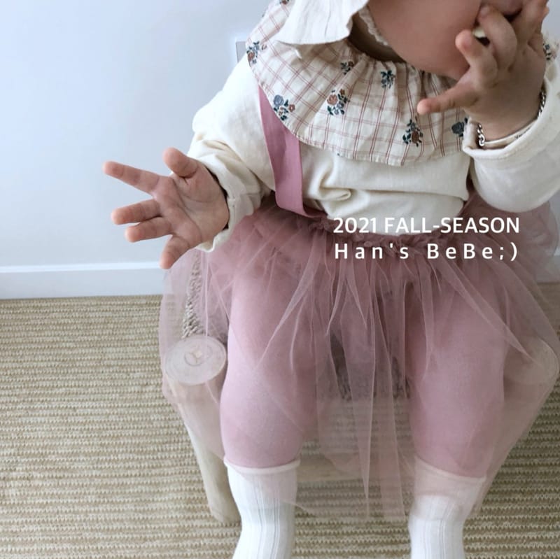 HAN'S - Korean Children Fashion - #Kfashion4kids - Frill Drop Tee - 11