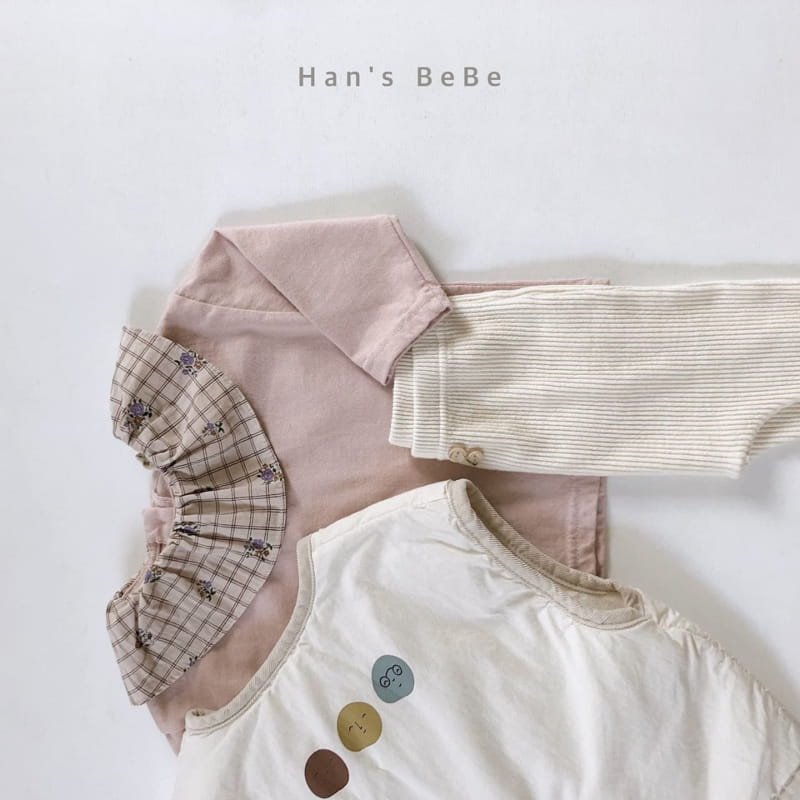 HAN'S - Korean Children Fashion - #Kfashion4kids - Frill Drop Tee - 5