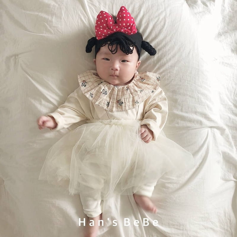 HAN'S - Korean Children Fashion - #Kfashion4kids - Frill Drop Tee - 7