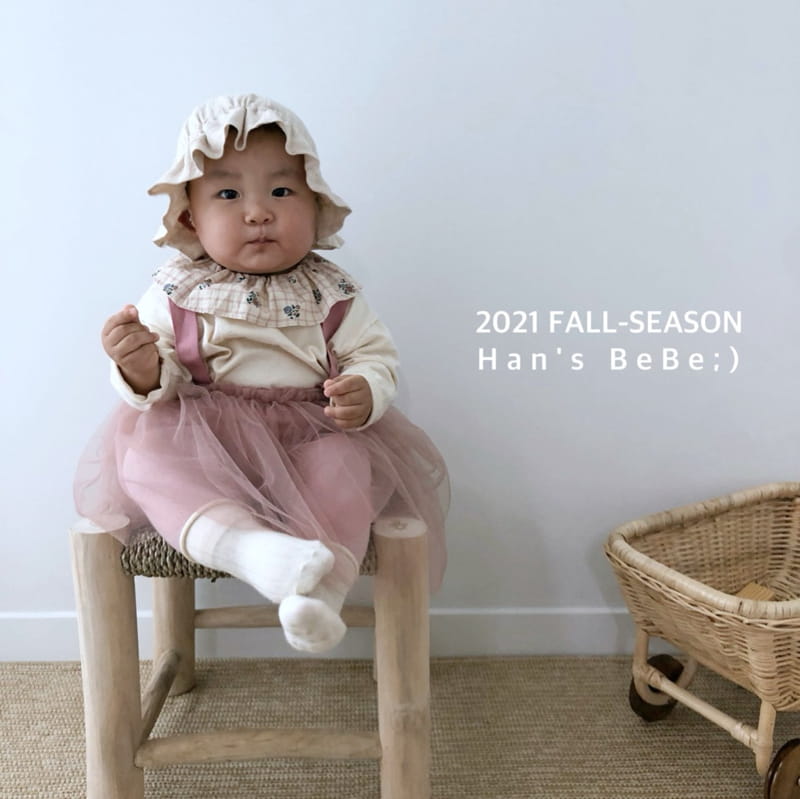 HAN'S - Korean Children Fashion - #Kfashion4kids - Frill Drop Tee - 8