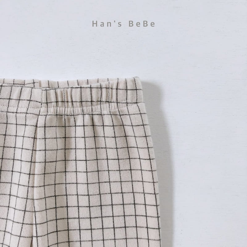 HAN'S - Korean Children Fashion - #Kfashion4kids - Bebe Check Leggings