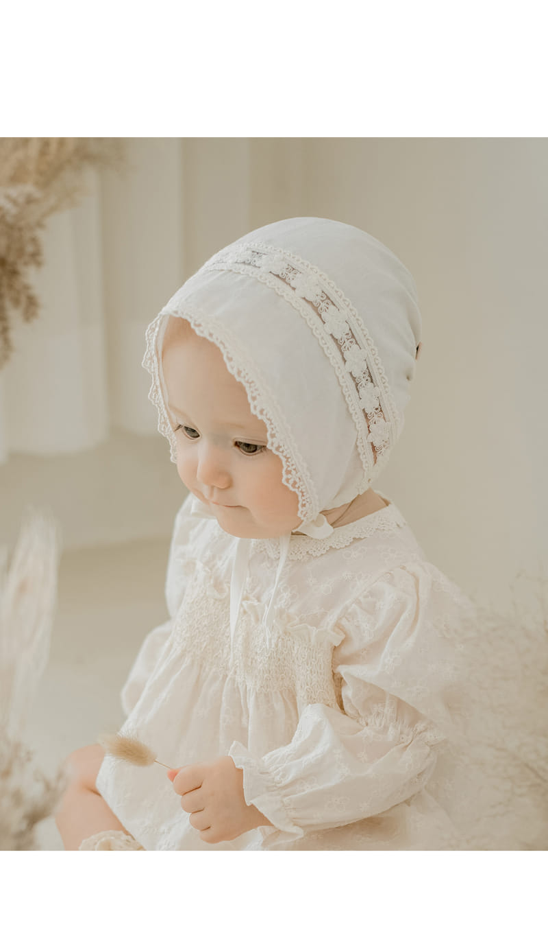 HAPPY PRINCE - Korean Children Fashion - #Kfashion4kids - Jumi Baby Bonnet - 3