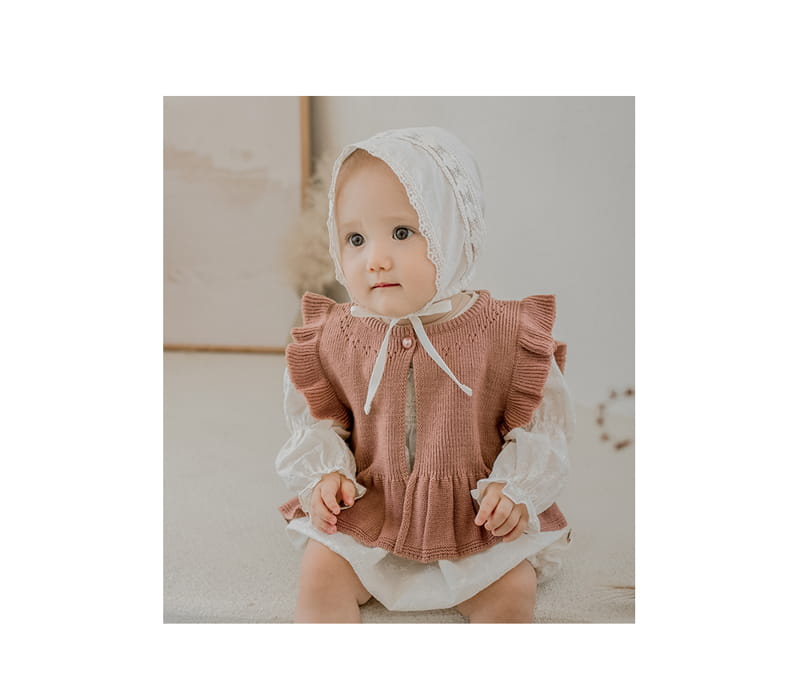 HAPPY PRINCE - Korean Children Fashion - #Kfashion4kids - Lyrian Knit Baby Vest - 4