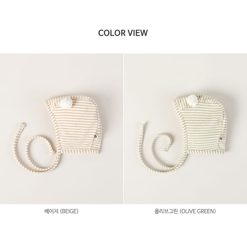 HAPPY PRINCE - Korean Children Fashion - #Kfashion4kids - Leo Baby Bonnet - 10