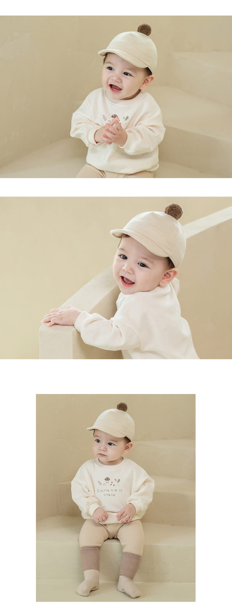 HAPPY PRINCE - Korean Children Fashion - #Kfashion4kids - Matia Baby Cap - 6