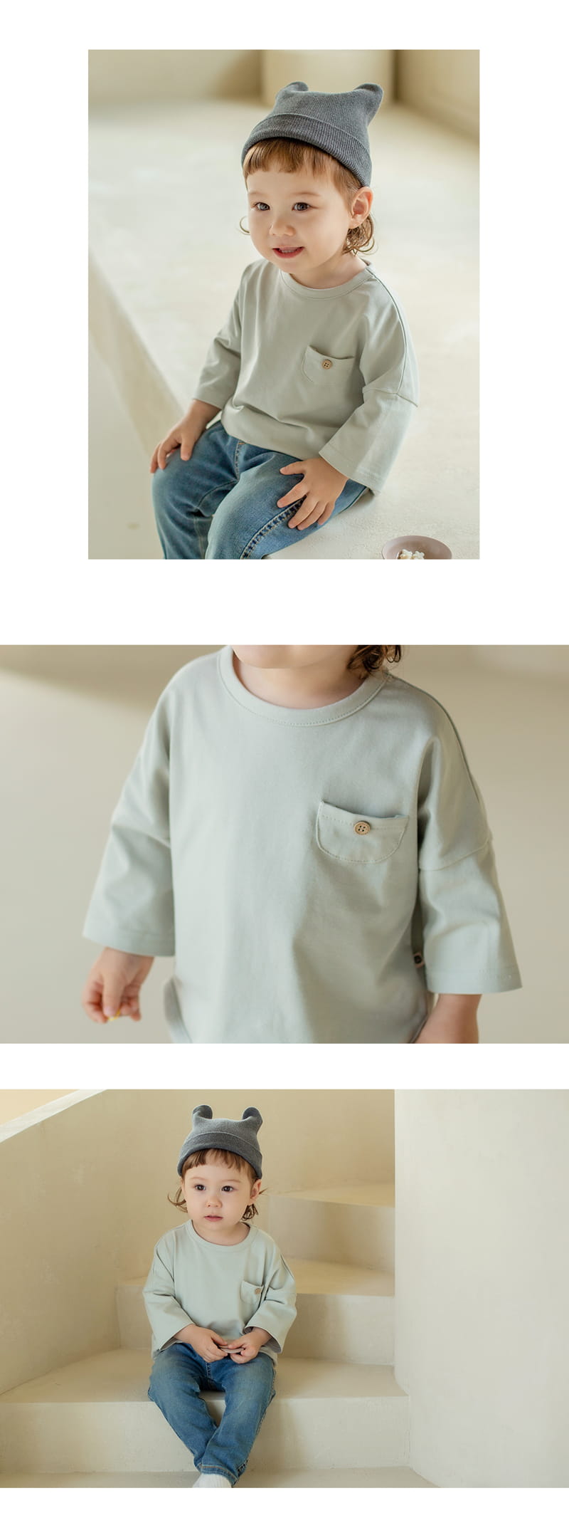 HAPPY PRINCE - Korean Children Fashion - #Kfashion4kids - Barbican Baby Tee - 8