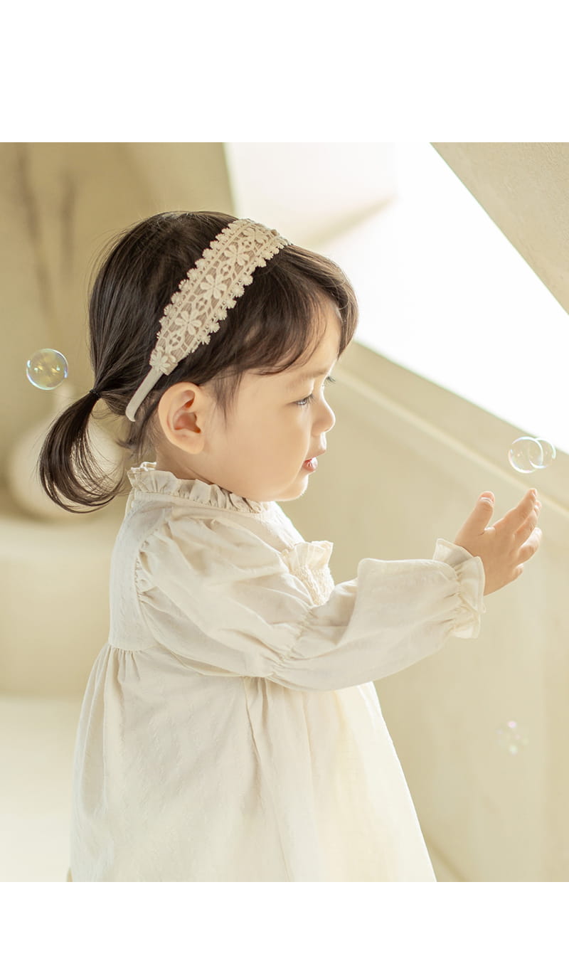 HAPPY PRINCE - Korean Children Fashion - #Kfashion4kids - Lyrian Lace Baby Hairband [set of 5] - 4