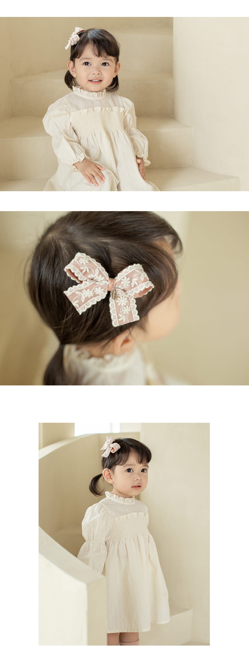 HAPPY PRINCE - Korean Children Fashion - #Kfashion4kids - Pomi Baby Hairpin [set of 5] - 7
