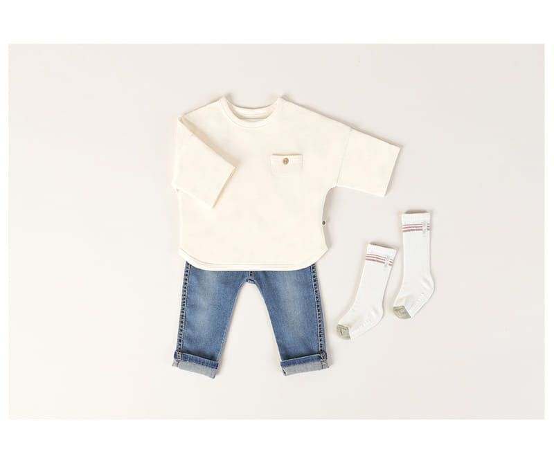 HAPPY PRINCE - Korean Children Fashion - #Kfashion4kids - Pascell Denim Baby Pants - 6