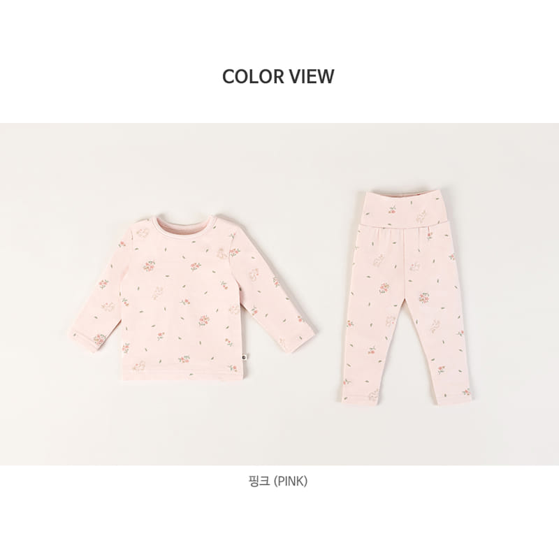 HAPPY PRINCE - Korean Children Fashion - #Kfashion4kids - Petit Comfy Belly Baby Loungewear Pink - 11