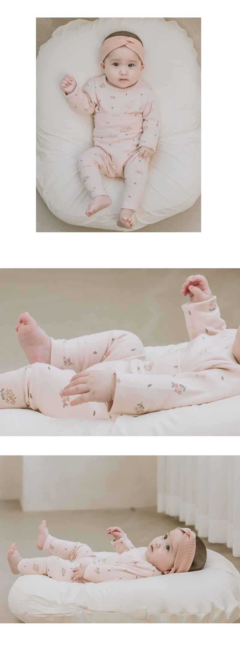 HAPPY PRINCE - Korean Children Fashion - #Kfashion4kids - Petit Comfy Belly Baby Loungewear Pink - 9
