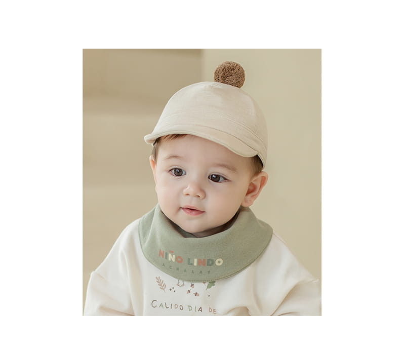 HAPPY PRINCE - Korean Children Fashion - #Kfashion4kids - Glade Reversible Baby Banana Bib - 2