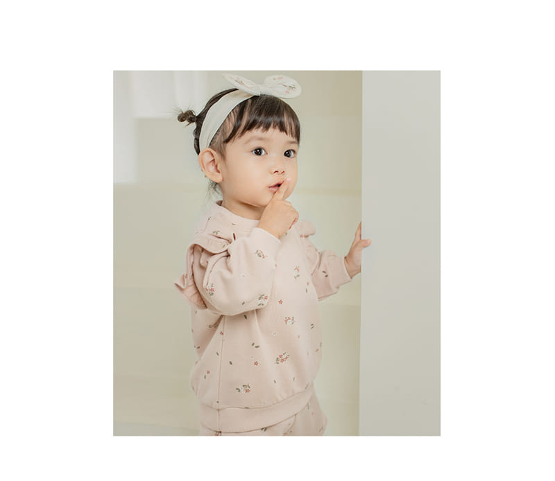HAPPY PRINCE - Korean Children Fashion - #Kfashion4kids - Monica Baby Top Bottom Set - 2