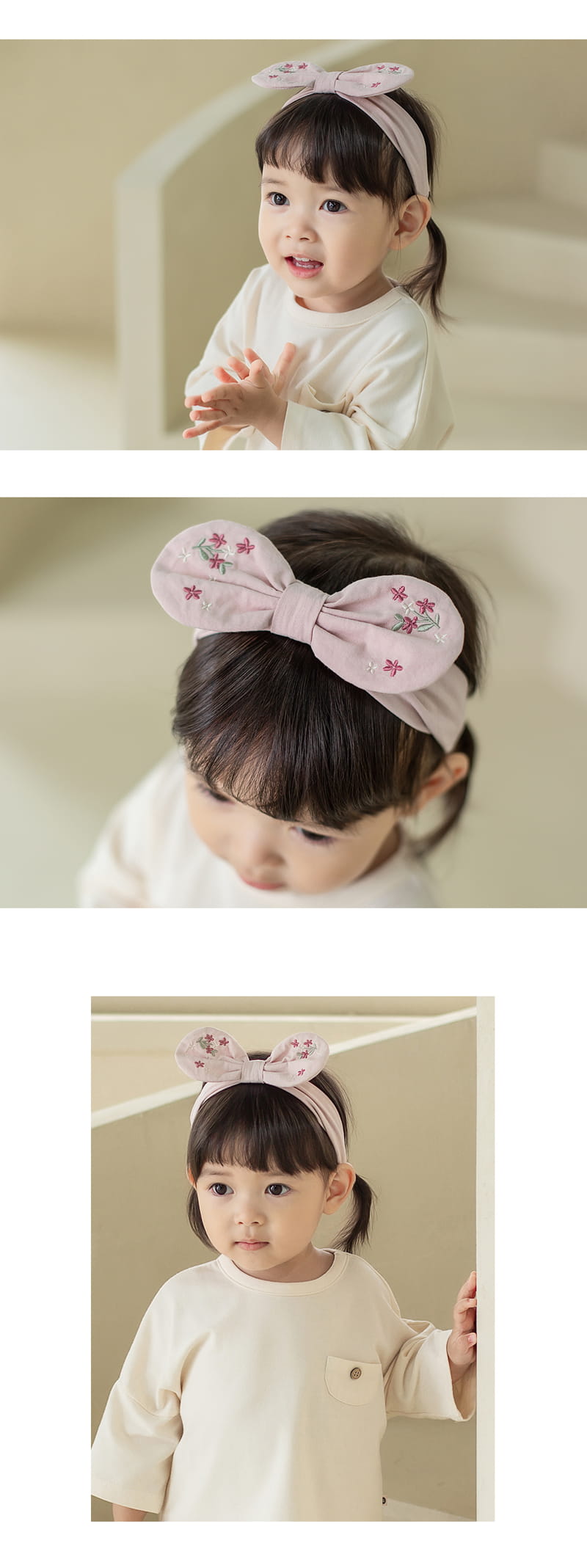 HAPPY PRINCE - Korean Children Fashion - #Kfashion4kids - Dorocy Wire Baby Hairband [set of 5] - 4