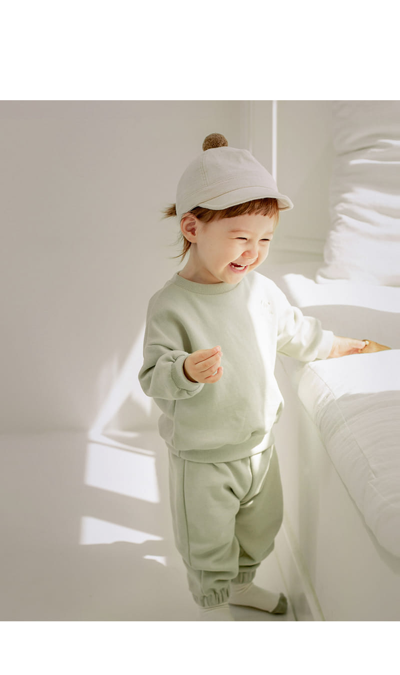HAPPY PRINCE - Korean Children Fashion - #Kfashion4kids - Vics Baby Top Bottom Set