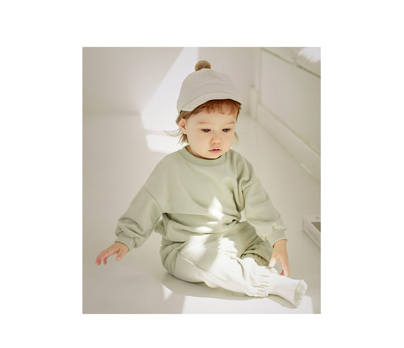 HAPPY PRINCE - Korean Children Fashion - #Kfashion4kids - Vics Baby Top Bottom Set - 2