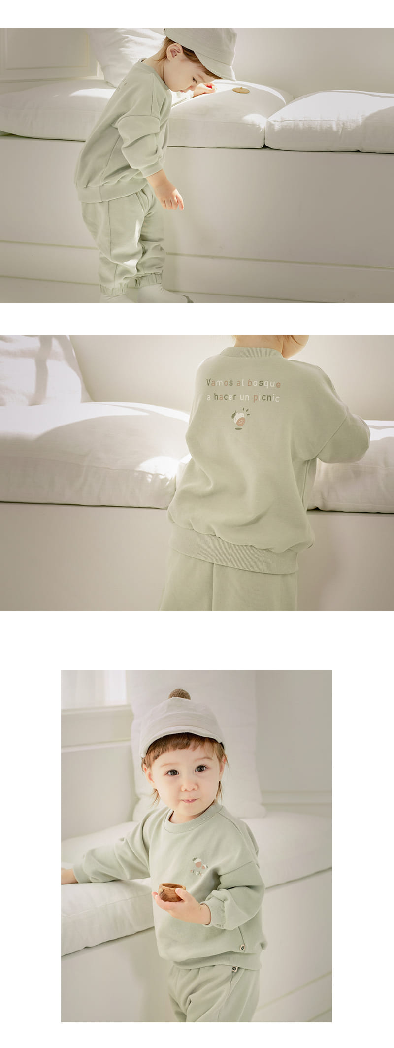 HAPPY PRINCE - Korean Children Fashion - #Kfashion4kids - Vics Baby Top Bottom Set - 4