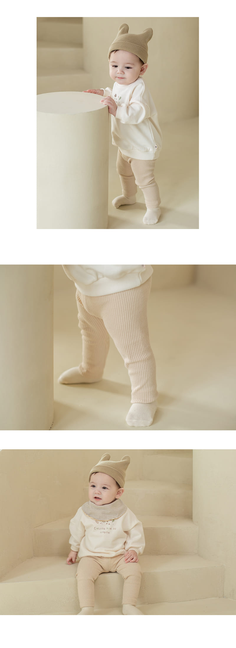 HAPPY PRINCE - Korean Children Fashion - #Kfashion4kids - Dur Baby Leggings - 6