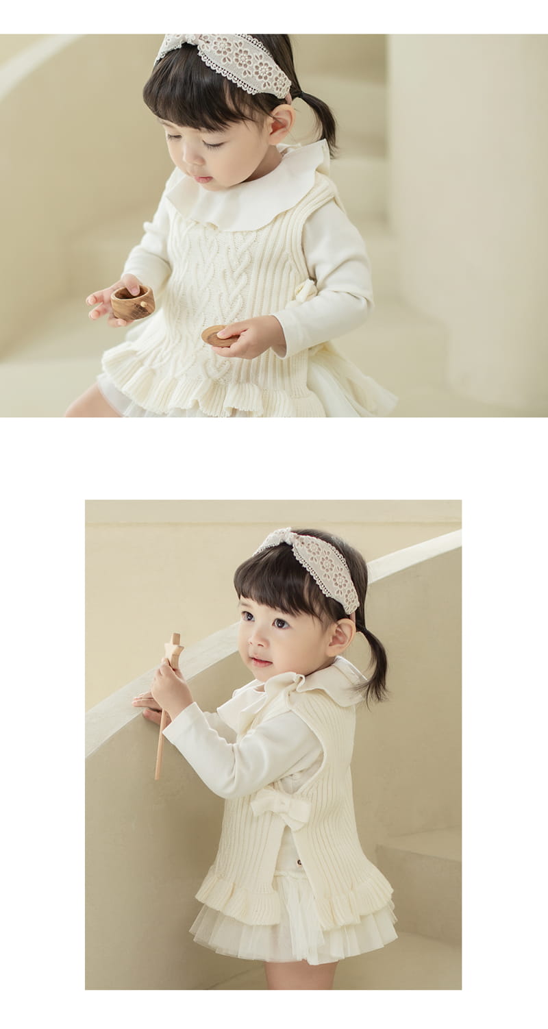 HAPPY PRINCE - Korean Children Fashion - #Kfashion4kids - Charron Tutu Bodysuit - 4