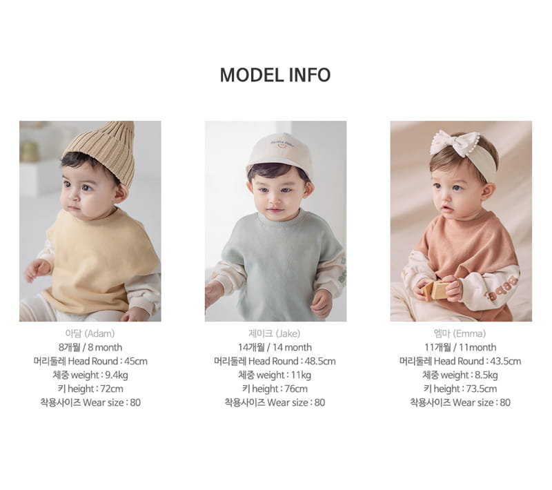HAPPY PRINCE - Korean Children Fashion - #Kfashion4kids - Becky Baby Sweatshirt - 10