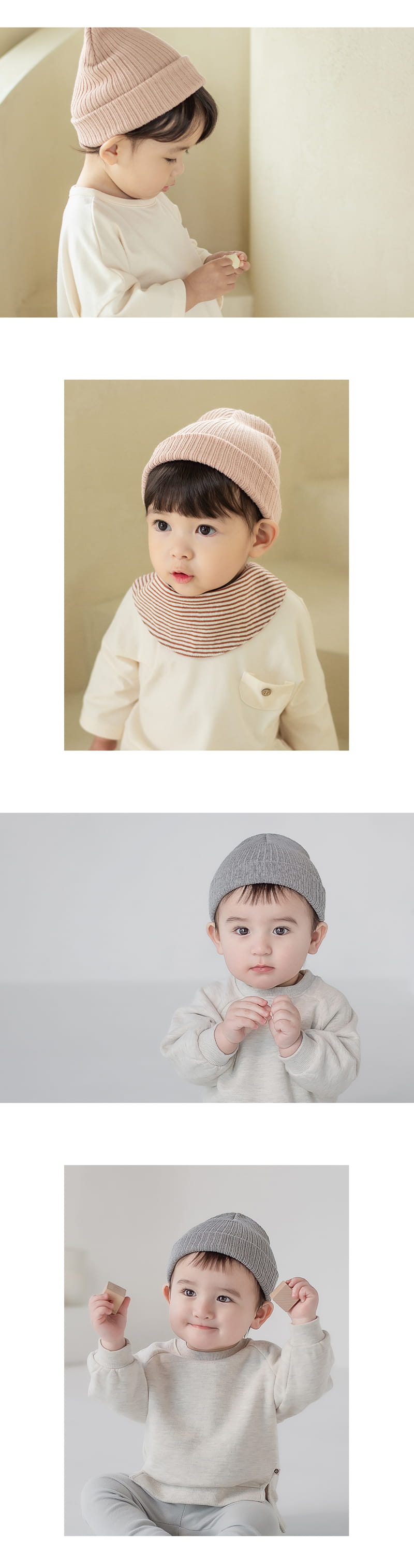 HAPPY PRINCE - Korean Children Fashion - #Kfashion4kids - Style Rib Beanie - 4