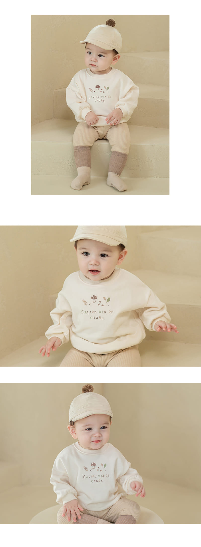 HAPPY PRINCE - Korean Children Fashion - #Kfashion4kids - Dur Baby Sweatshirt - 6