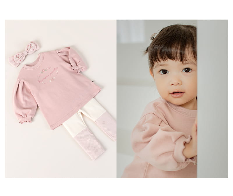 HAPPY PRINCE - Korean Children Fashion - #Kfashion4kids - Kylie Baby Top Bottom Set - 5