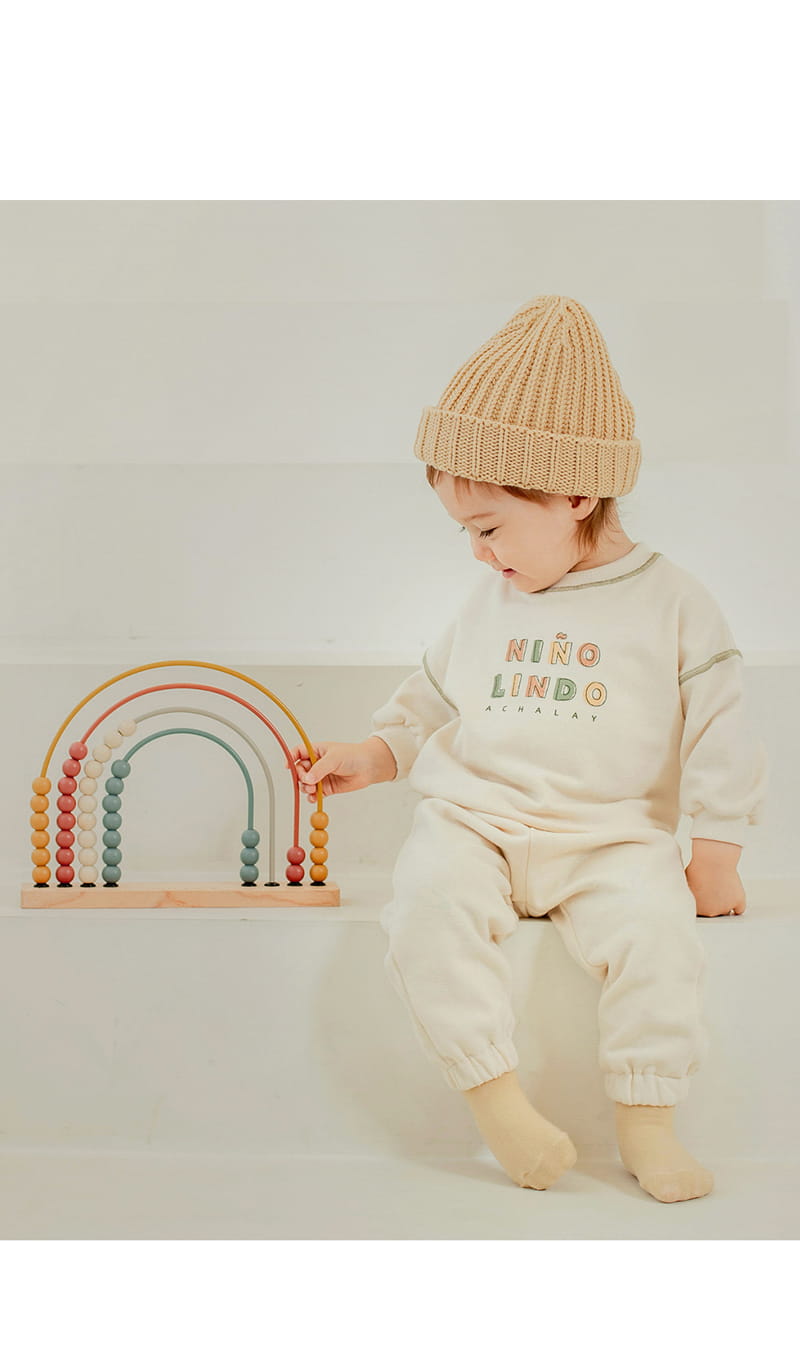 HAPPY PRINCE - Korean Children Fashion - #Kfashion4kids - Bino Baby Top Bottom Set