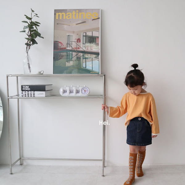 HEI - Korean Children Fashion - #Kfashion4kids - Joy Denim Skirt - 11