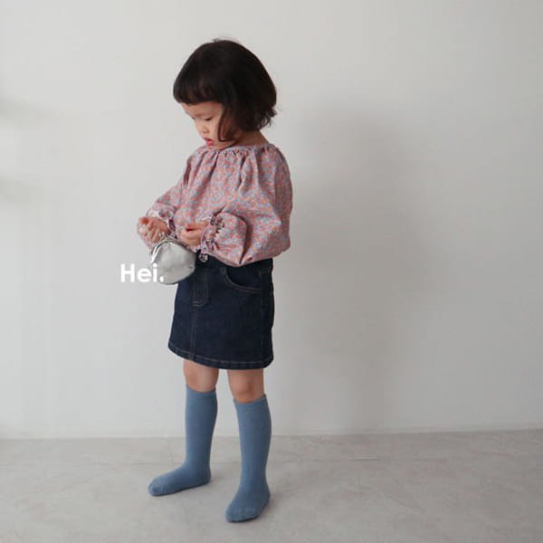 HEI - Korean Children Fashion - #Kfashion4kids - Joy Denim Skirt - 5