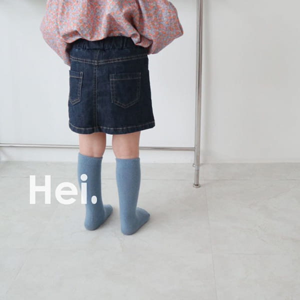 HEI - Korean Children Fashion - #Kfashion4kids - Joy Denim Skirt - 7