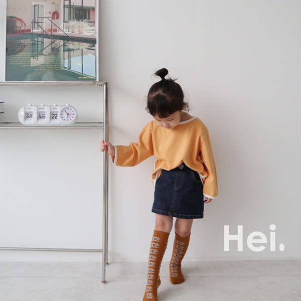 HEI - Korean Children Fashion - #Kfashion4kids - Joy Denim Skirt - 9