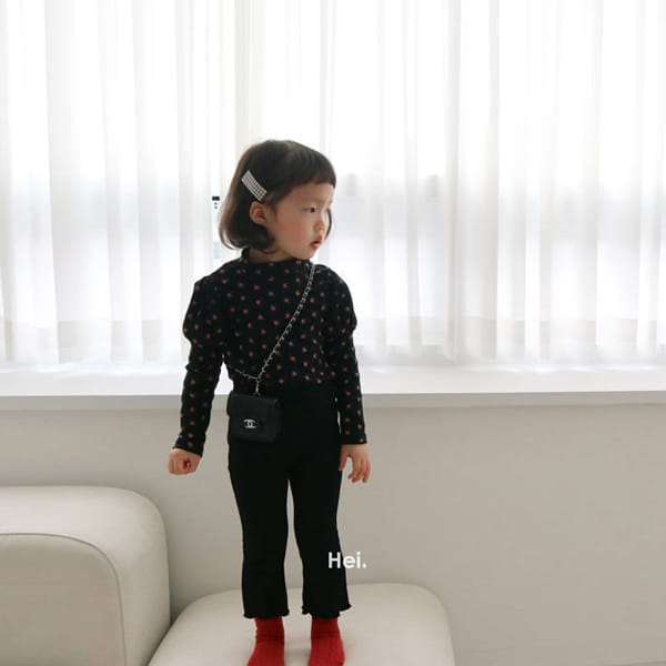 HEI - Korean Children Fashion - #Kfashion4kids - Rib Bootscuts Pants