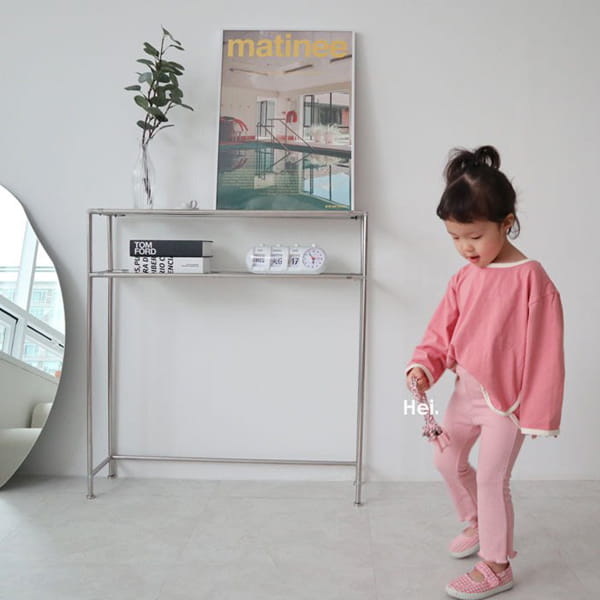HEI - Korean Children Fashion - #Kfashion4kids - Rib Bootscuts Pants - 10