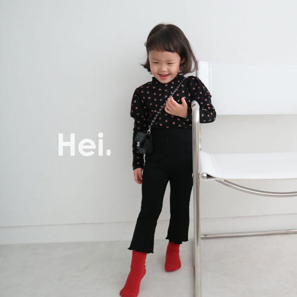 HEI - Korean Children Fashion - #Kfashion4kids - Rib Bootscuts Pants - 3