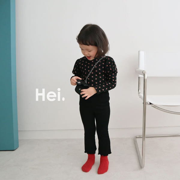 HEI - Korean Children Fashion - #Kfashion4kids - Rib Bootscuts Pants - 4