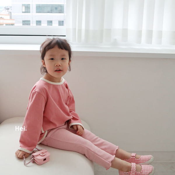 HEI - Korean Children Fashion - #Kfashion4kids - Rib Bootscuts Pants - 7