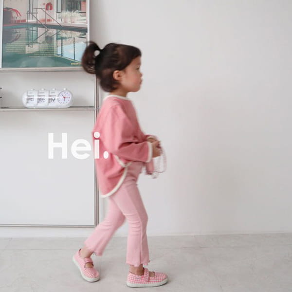 HEI - Korean Children Fashion - #Kfashion4kids - Rib Bootscuts Pants - 8