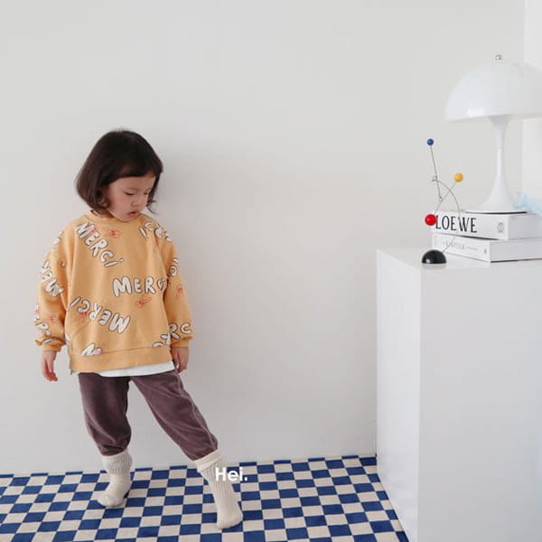 HEI - Korean Children Fashion - #Kfashion4kids - Terry Jogger Pants - 11
