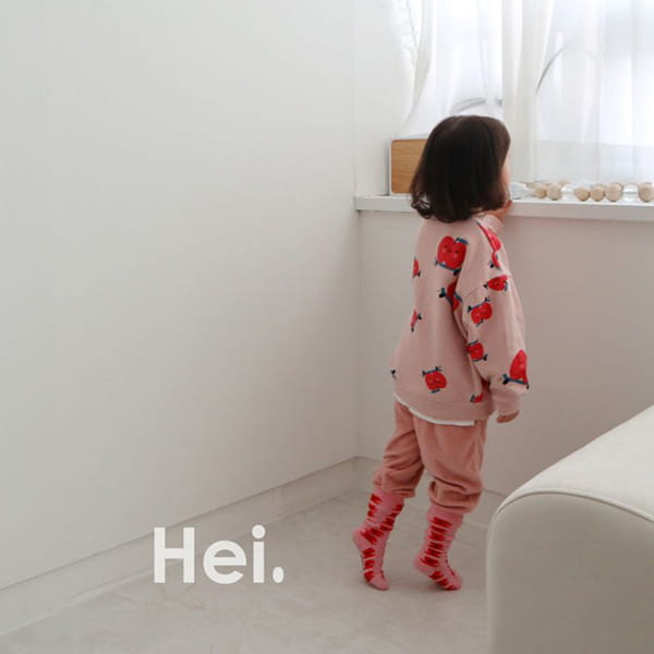 HEI - Korean Children Fashion - #Kfashion4kids - Terry Jogger Pants - 3