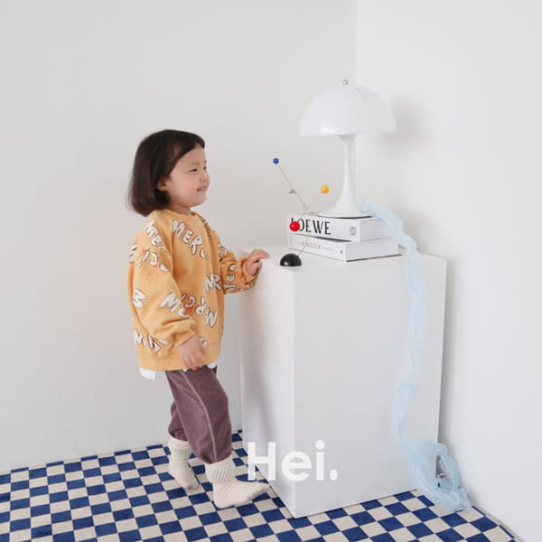 HEI - Korean Children Fashion - #Kfashion4kids - Terry Jogger Pants - 8