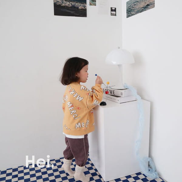 HEI - Korean Children Fashion - #Kfashion4kids - Terry Jogger Pants - 9