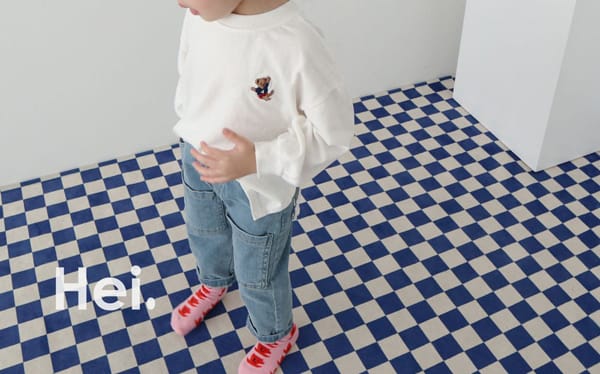 HEI - Korean Children Fashion - #Kfashion4kids - Pocket Denim Pants - 10