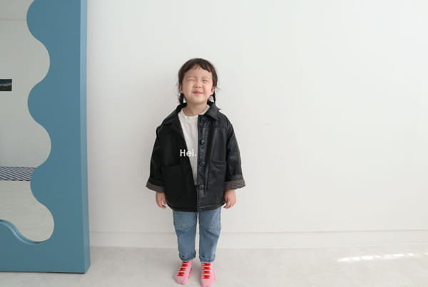 HEI - Korean Children Fashion - #Kfashion4kids - Pocket Denim Pants - 11