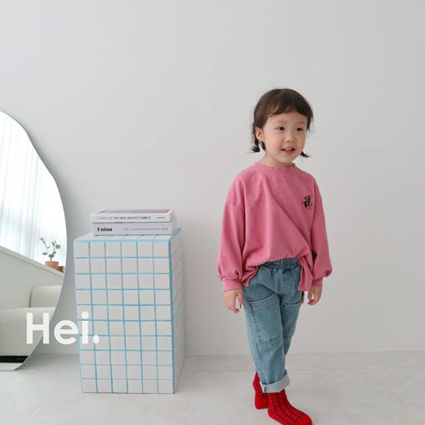 HEI - Korean Children Fashion - #Kfashion4kids - Pocket Denim Pants - 6