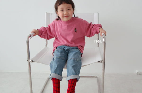 HEI - Korean Children Fashion - #Kfashion4kids - Pocket Denim Pants - 9