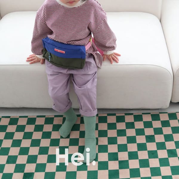 HEI - Korean Children Fashion - #Kfashion4kids - Stripe Slit Tee - 5