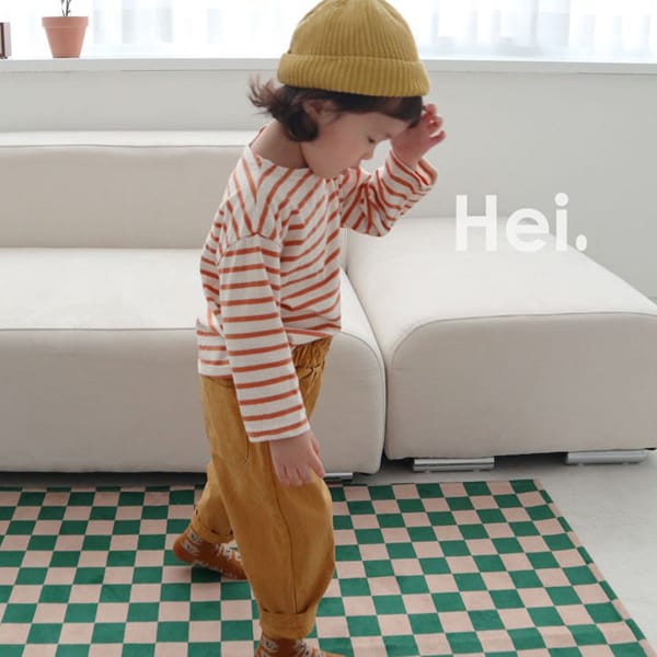 HEI - Korean Children Fashion - #Kfashion4kids - Button Pants - 8