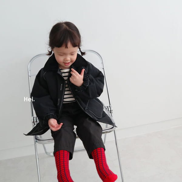 HEI - Korean Children Fashion - #Kfashion4kids - Button Pants - 9