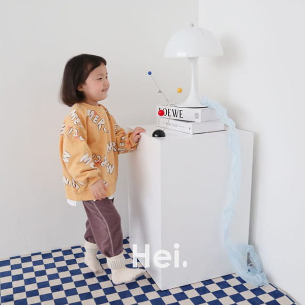 HEI - Korean Children Fashion - #Kfashion4kids - Merci Sweatshirt